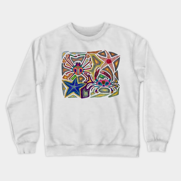 Sea Life Crewneck Sweatshirt by JimLorman